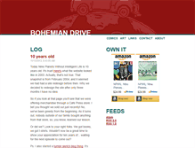Tablet Screenshot of bohemiandrive.com